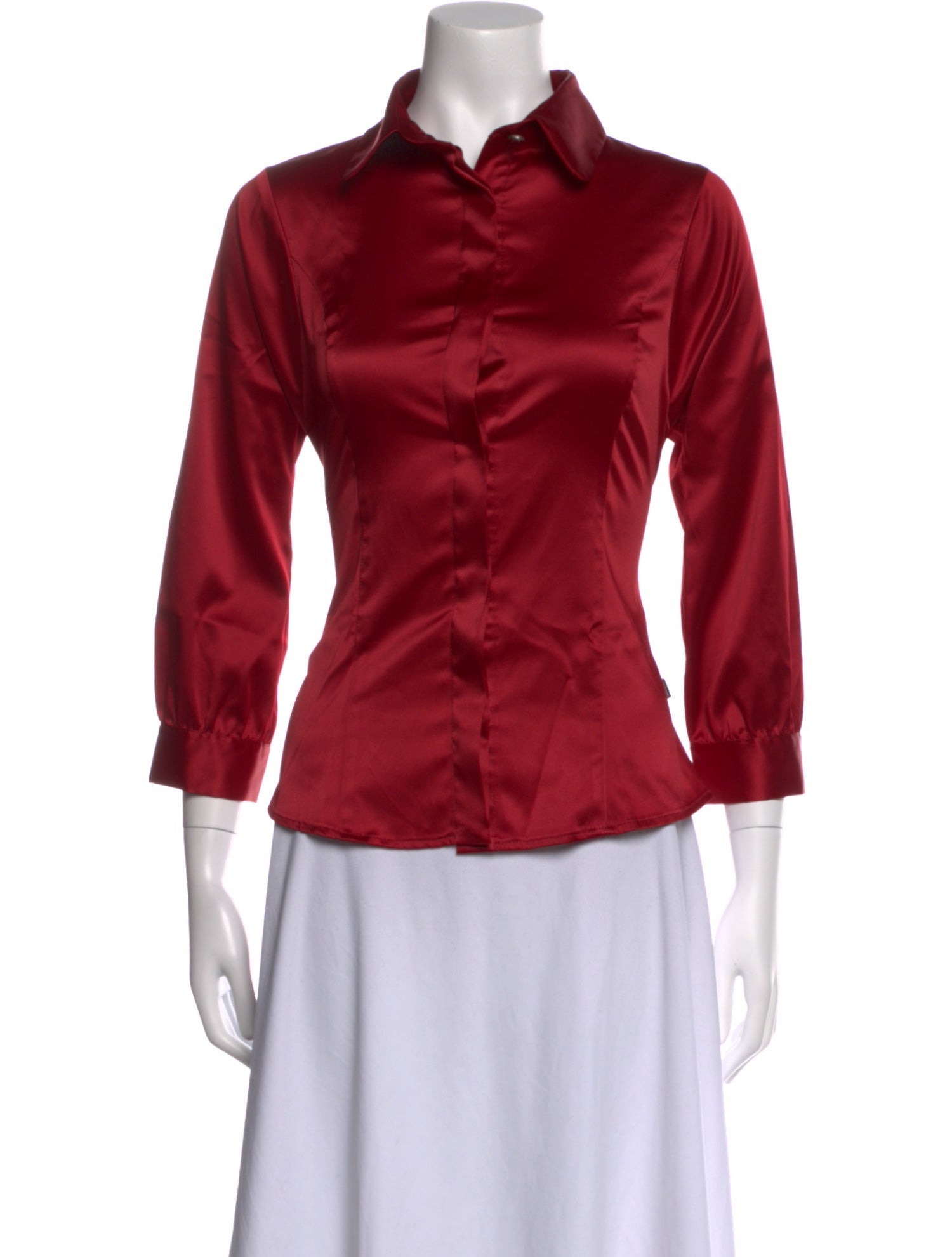 Just Cavalli Vintage 2000's Button-Up Top