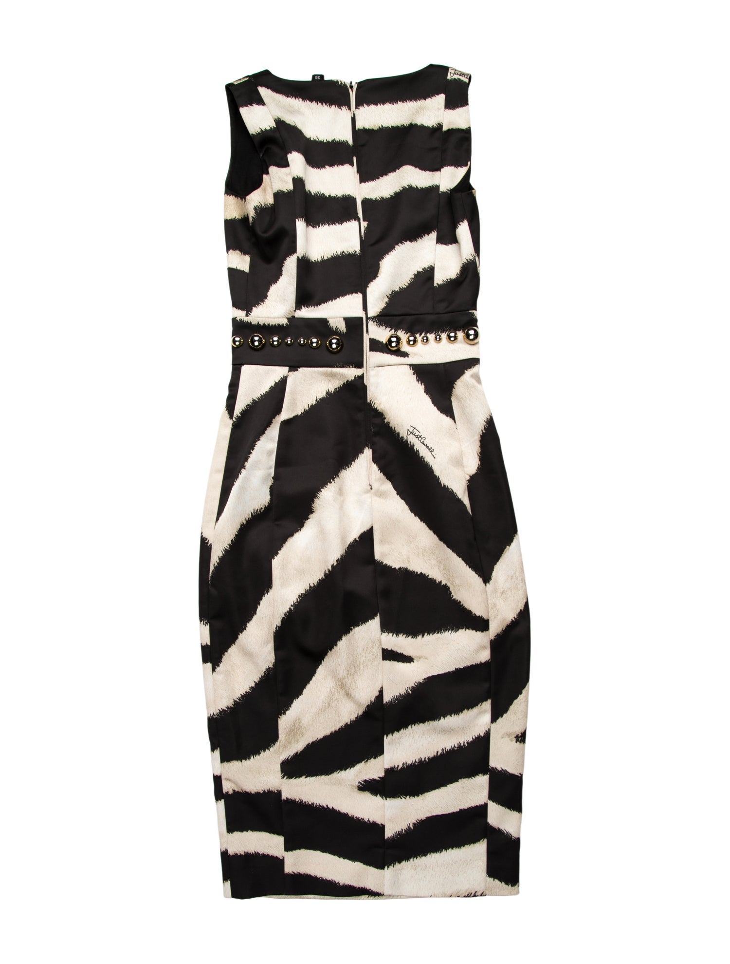 Just Cavalli Tie-Dye Print Knee-Length Dress