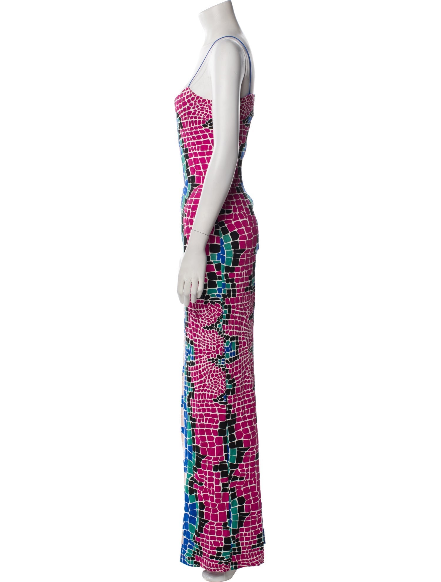 Just Cavalli Printed Long Dress