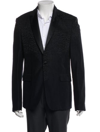 Just Cavalli Virgin Wool Peacoat