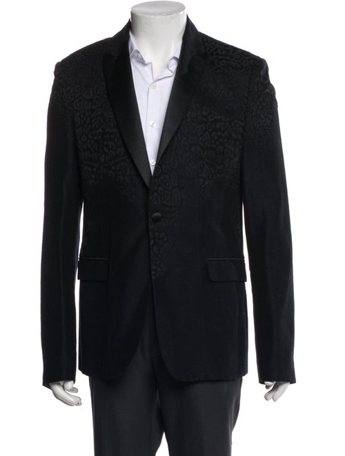 Just Cavalli Virgin Wool Peacoat