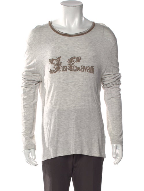 Just Cavalli Graphic Print Crew Neck T-Shirt