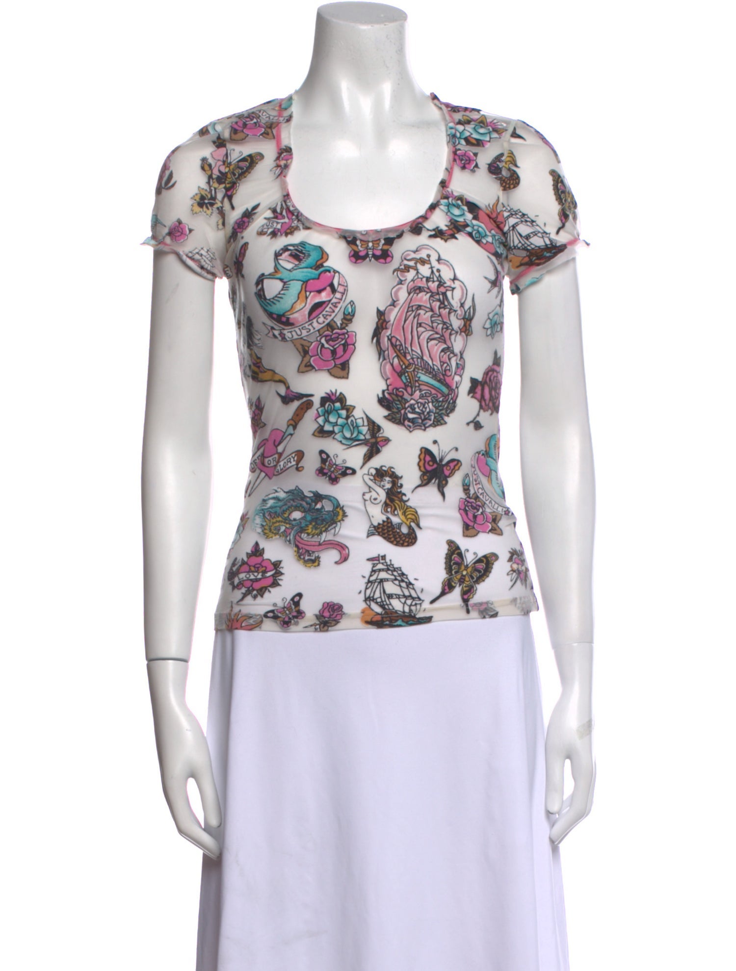 Just Cavalli Vintage 2000's Top