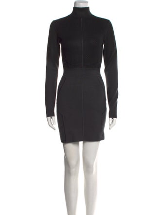 Just Cavalli Turtleneck Mini Dress
