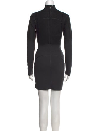 Just Cavalli Turtleneck Mini Dress