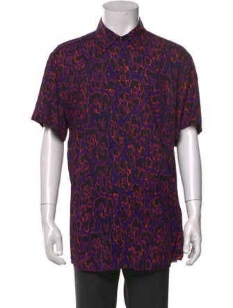 Just Cavalli Printed Short Sleeve Shirt