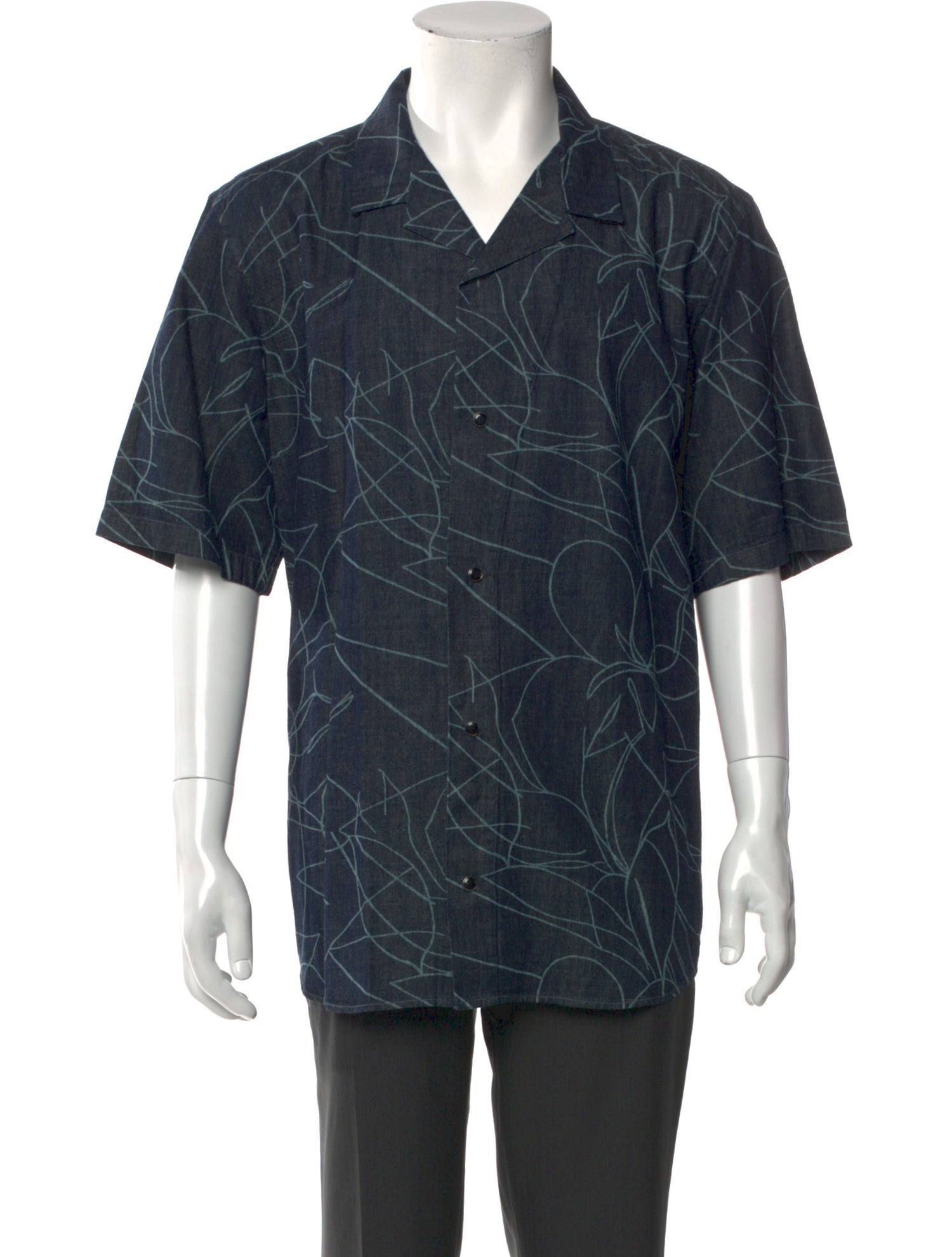 Just Cavalli Printed Short Sleeve Shirt