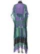 Just Cavalli Printed Long Dress