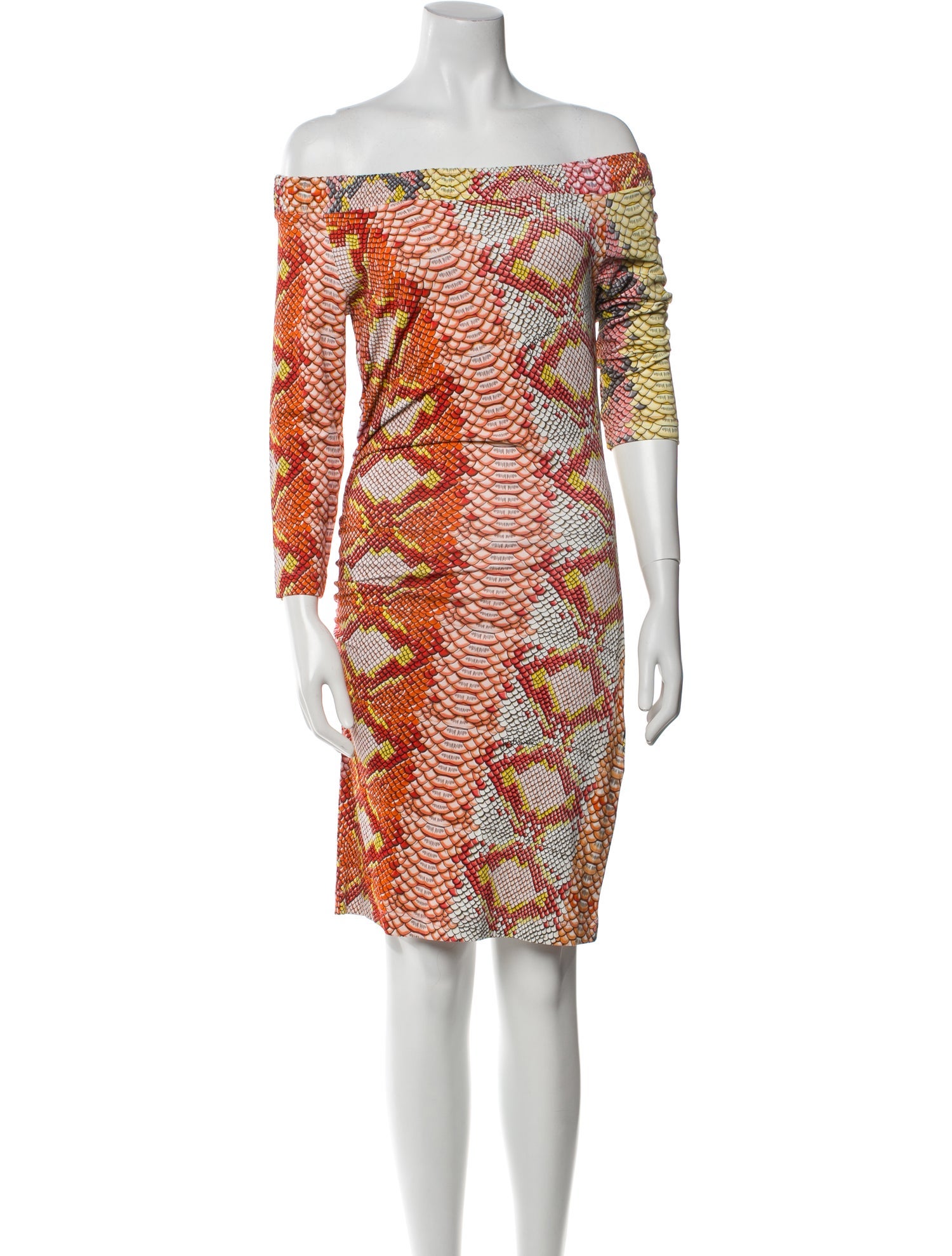 Just Cavalli Printed Mini Dress