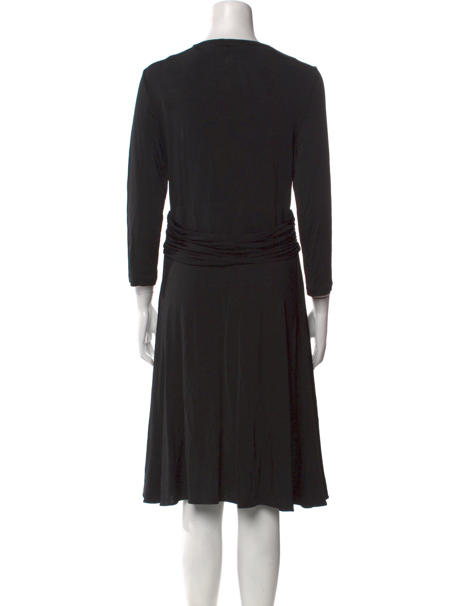 Just Cavalli V-Neck Knee-Length Dress