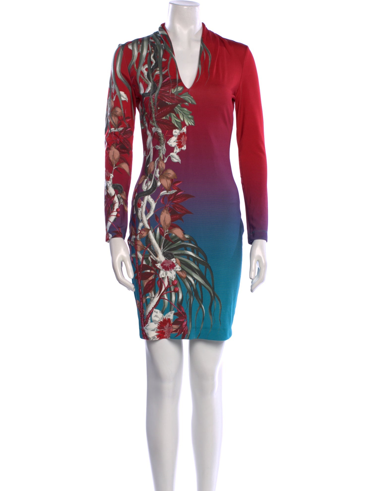 Just Cavalli Printed Mini Dress