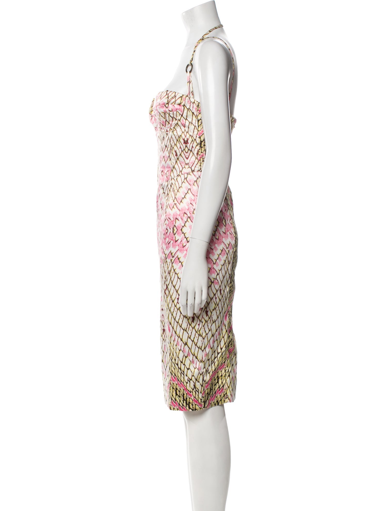 Just Cavalli Printed Midi Length Dress