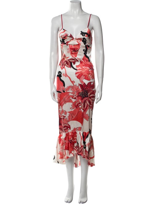 Just Cavalli Silk Long Dress