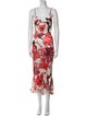 Just Cavalli Silk Long Dress