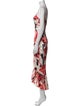 Just Cavalli Silk Long Dress