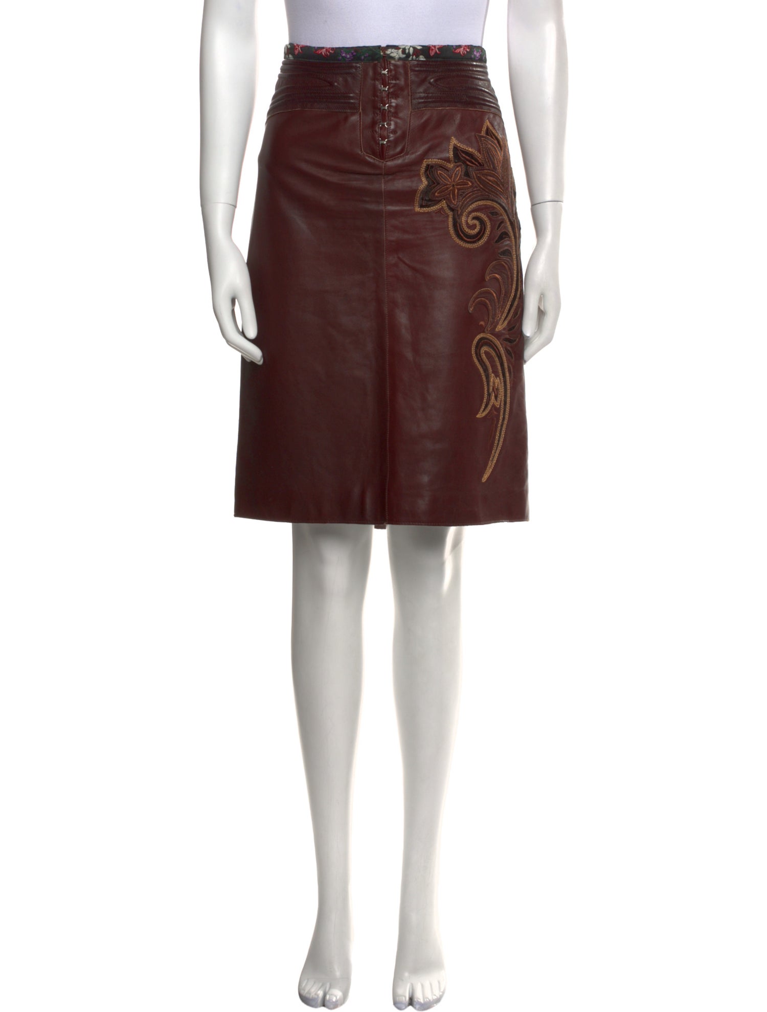 Just Cavalli Vintage Knee-Length Skirt