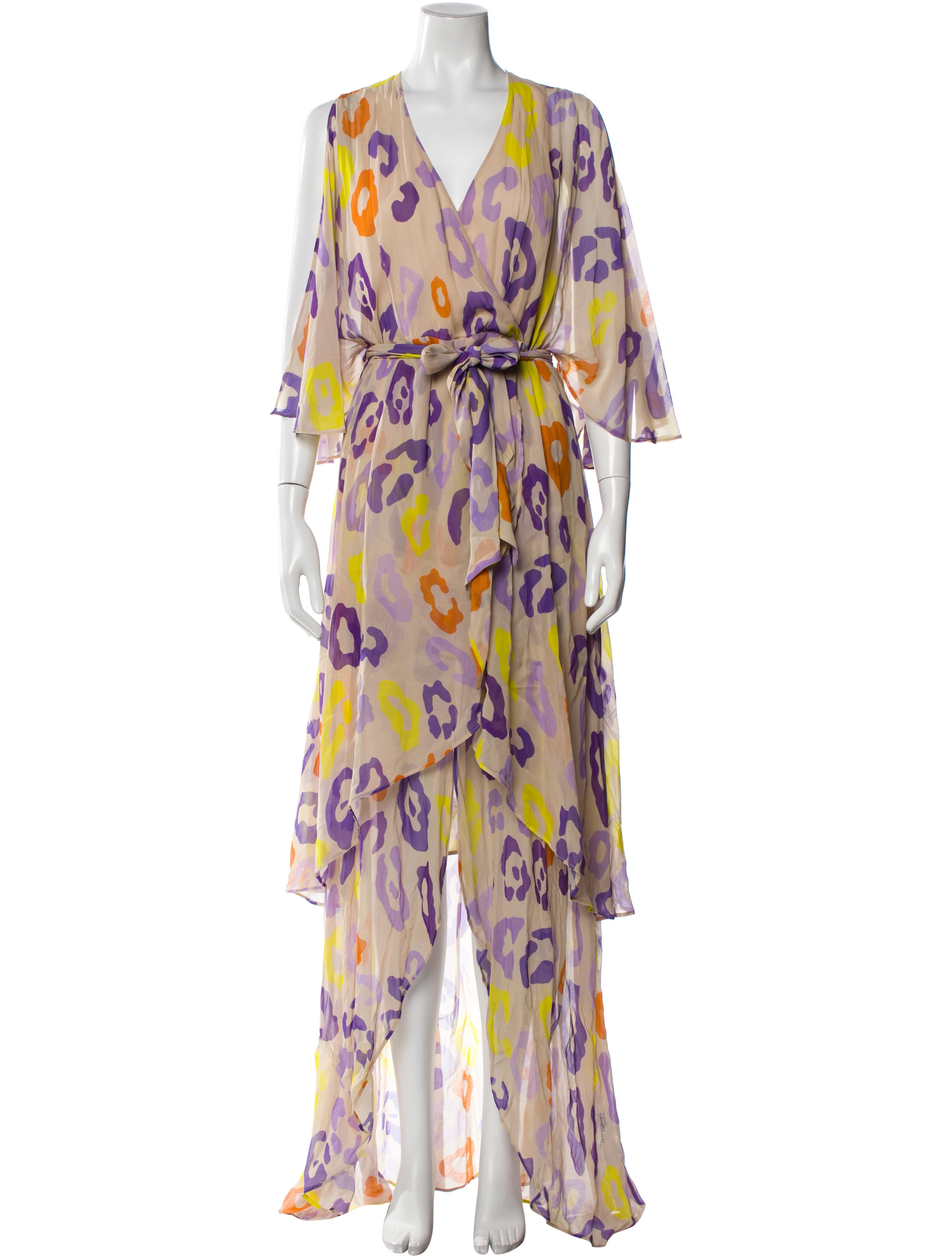 Just Cavalli Printed Long Dress w/ Tags