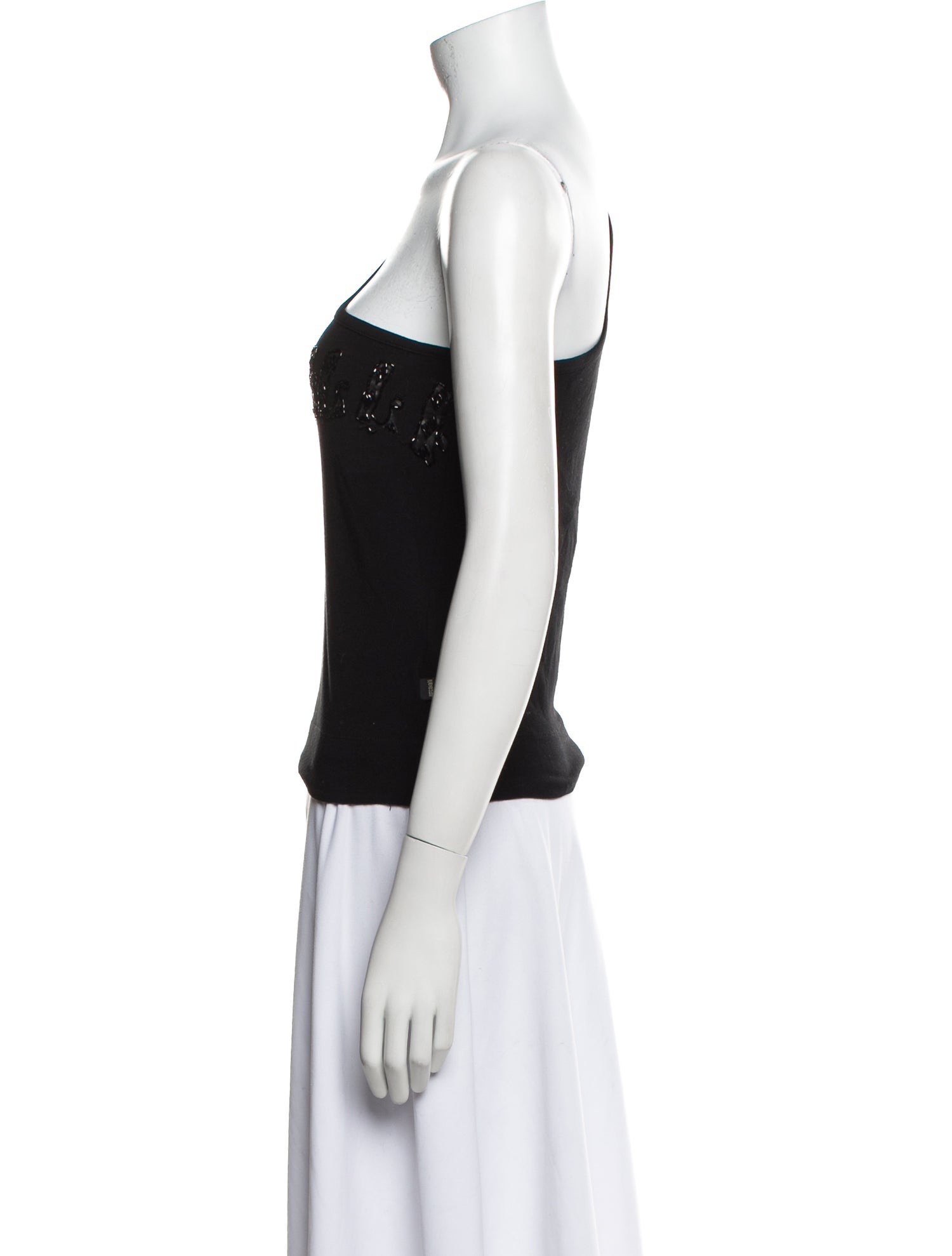 Just Cavalli One-Shoulder Long Sleeve Top