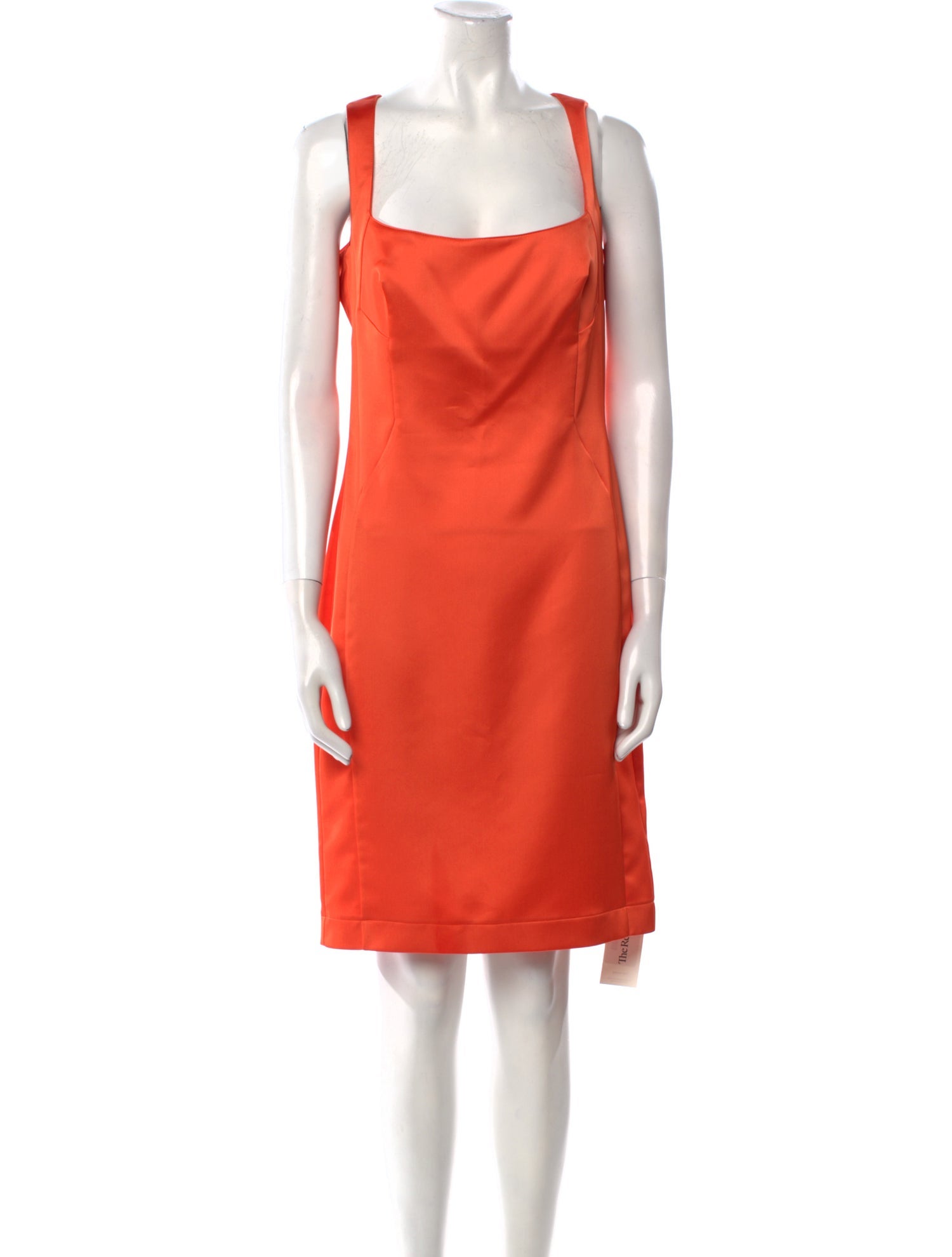 Just Cavalli Square Neckline Knee-Length Dress w/ Tags