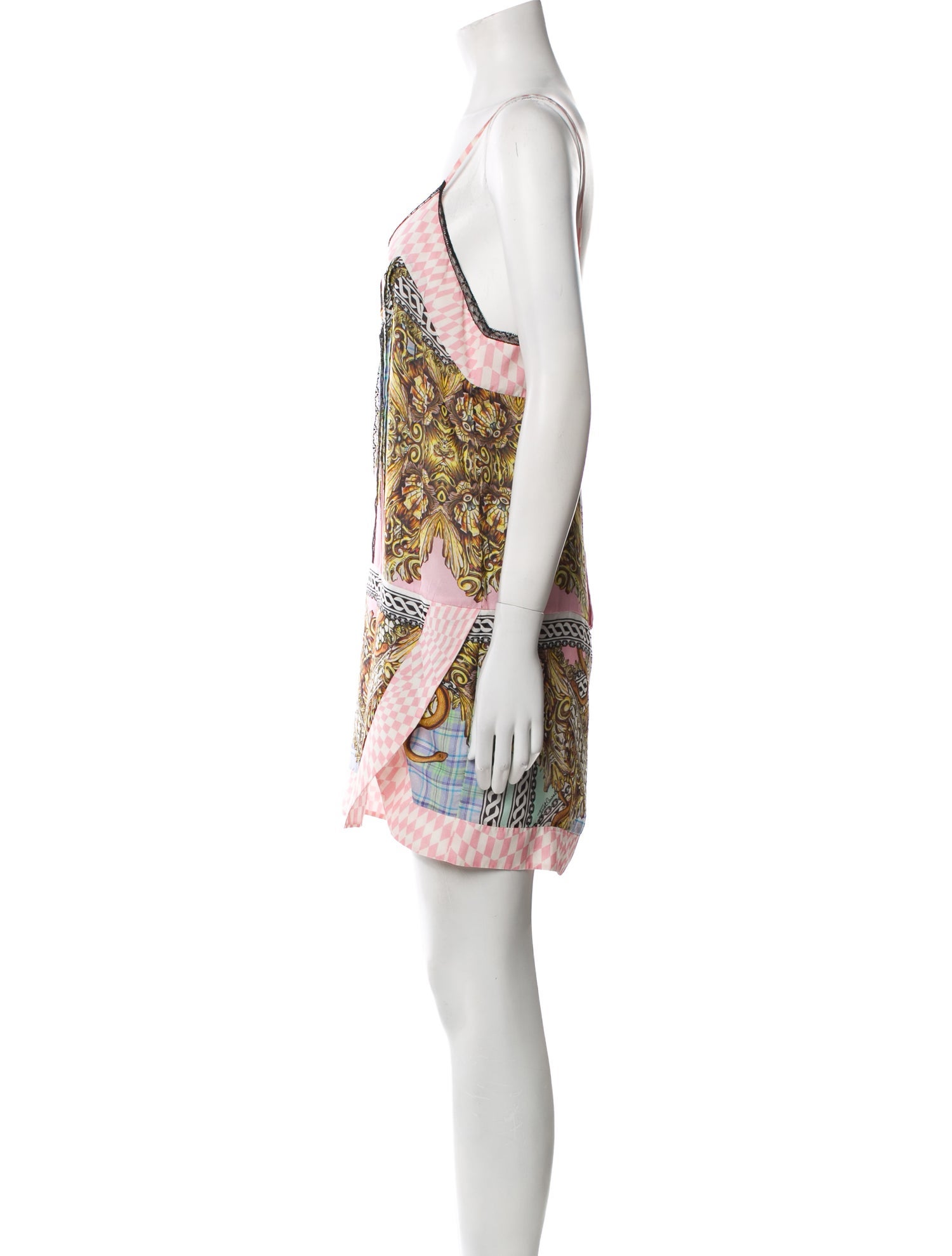 Just Cavalli Silk Mini Dress