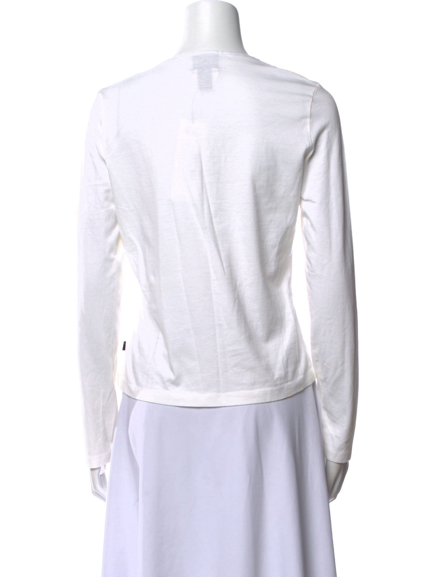 Just Cavalli Graphic Print Scoop Neck Top