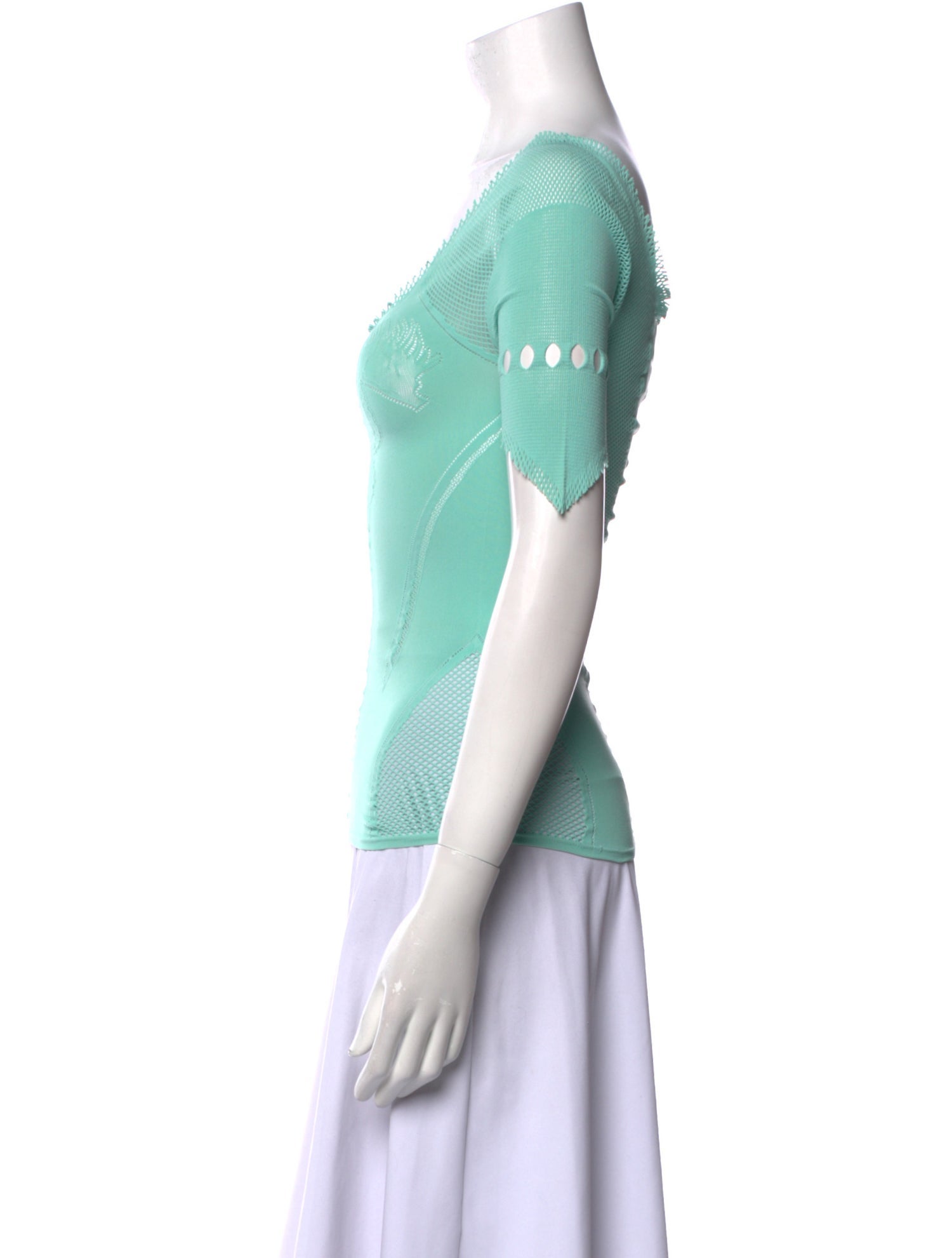 Just Cavalli Scoop Neck Short Sleeve Top