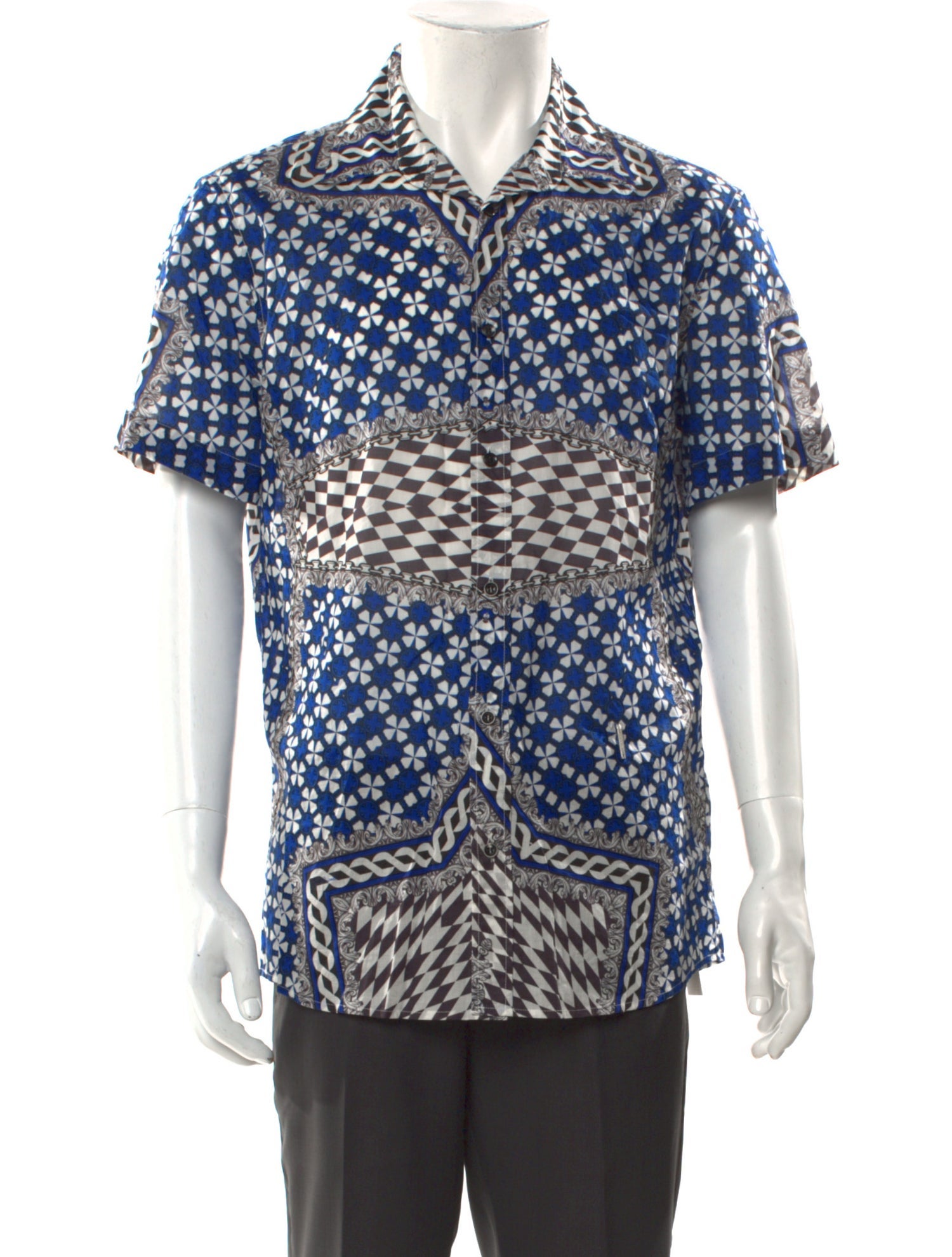 Just Cavalli Printed Short Sleeve Shirt