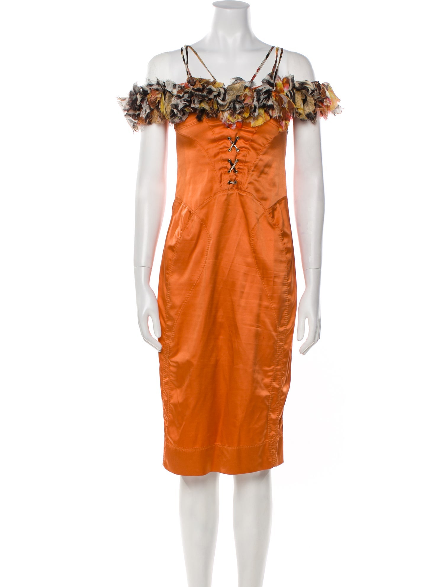 Just Cavalli Vintage Midi Length Dress