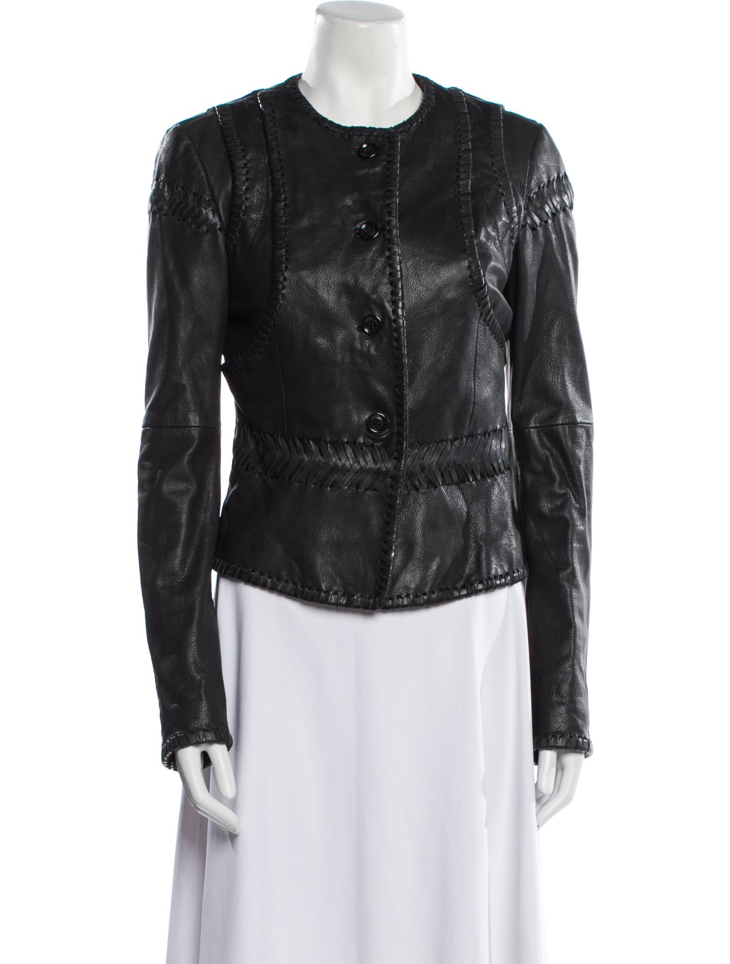 Just Cavalli 2010 Leather Biker Jacket