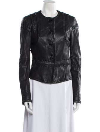 Just Cavalli 2010 Leather Biker Jacket