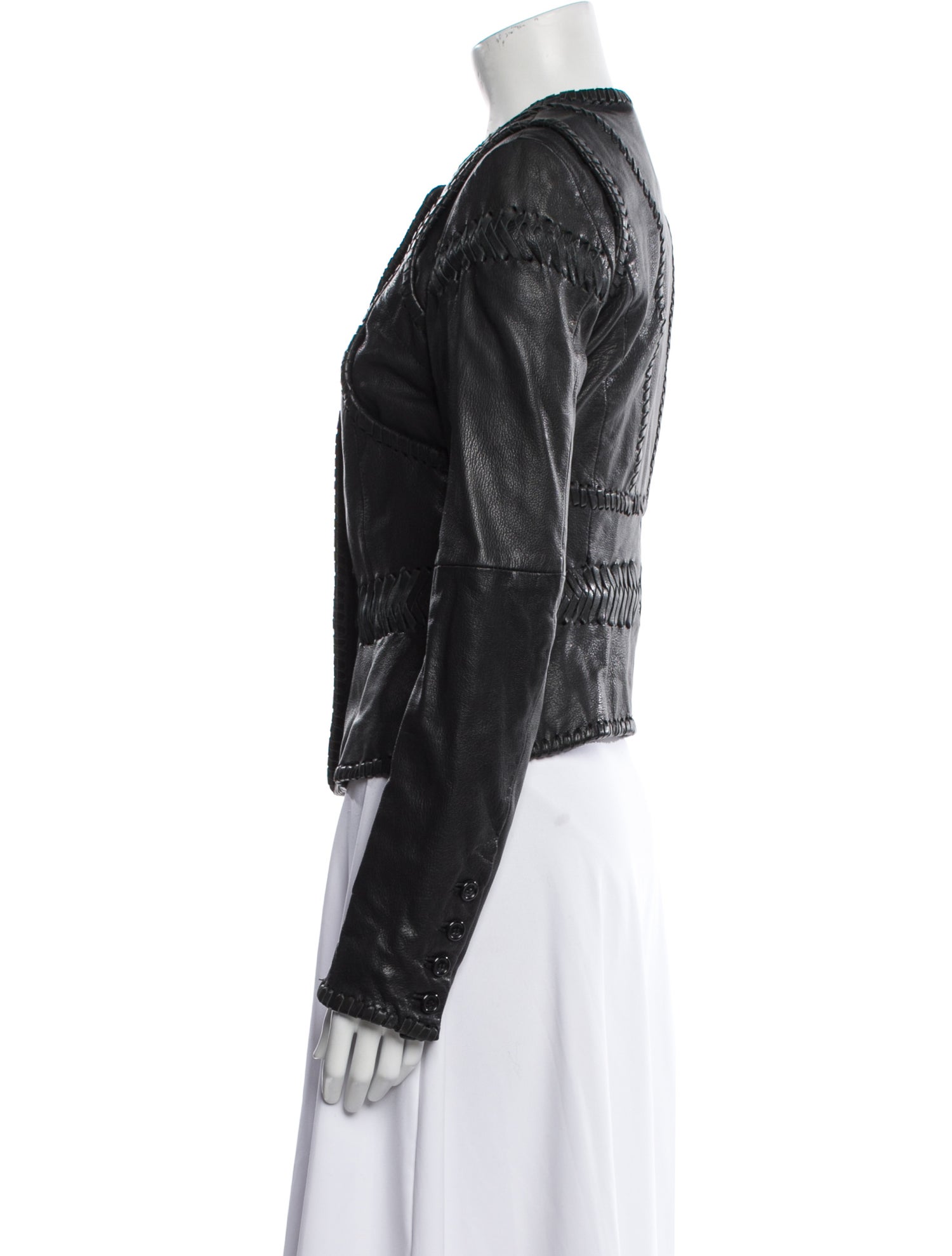 Just Cavalli 2010 Leather Biker Jacket