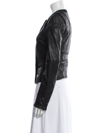 Just Cavalli 2010 Leather Biker Jacket
