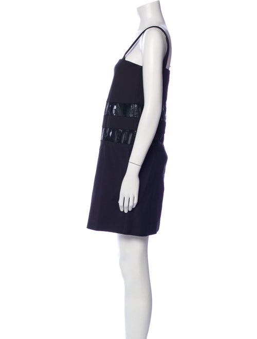 Just Cavalli Square Neckline Mini Dress