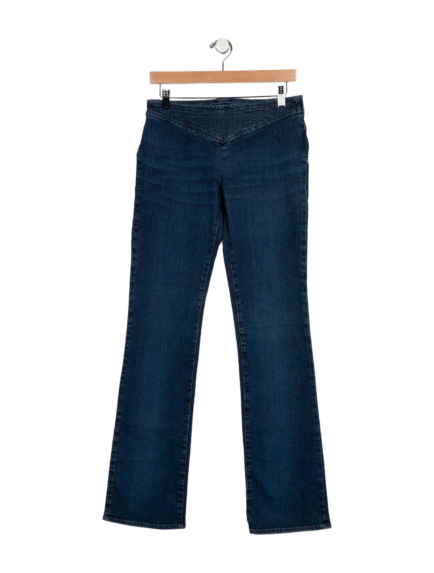 Just Cavalli Mid-Rise Straight Leg Jeans