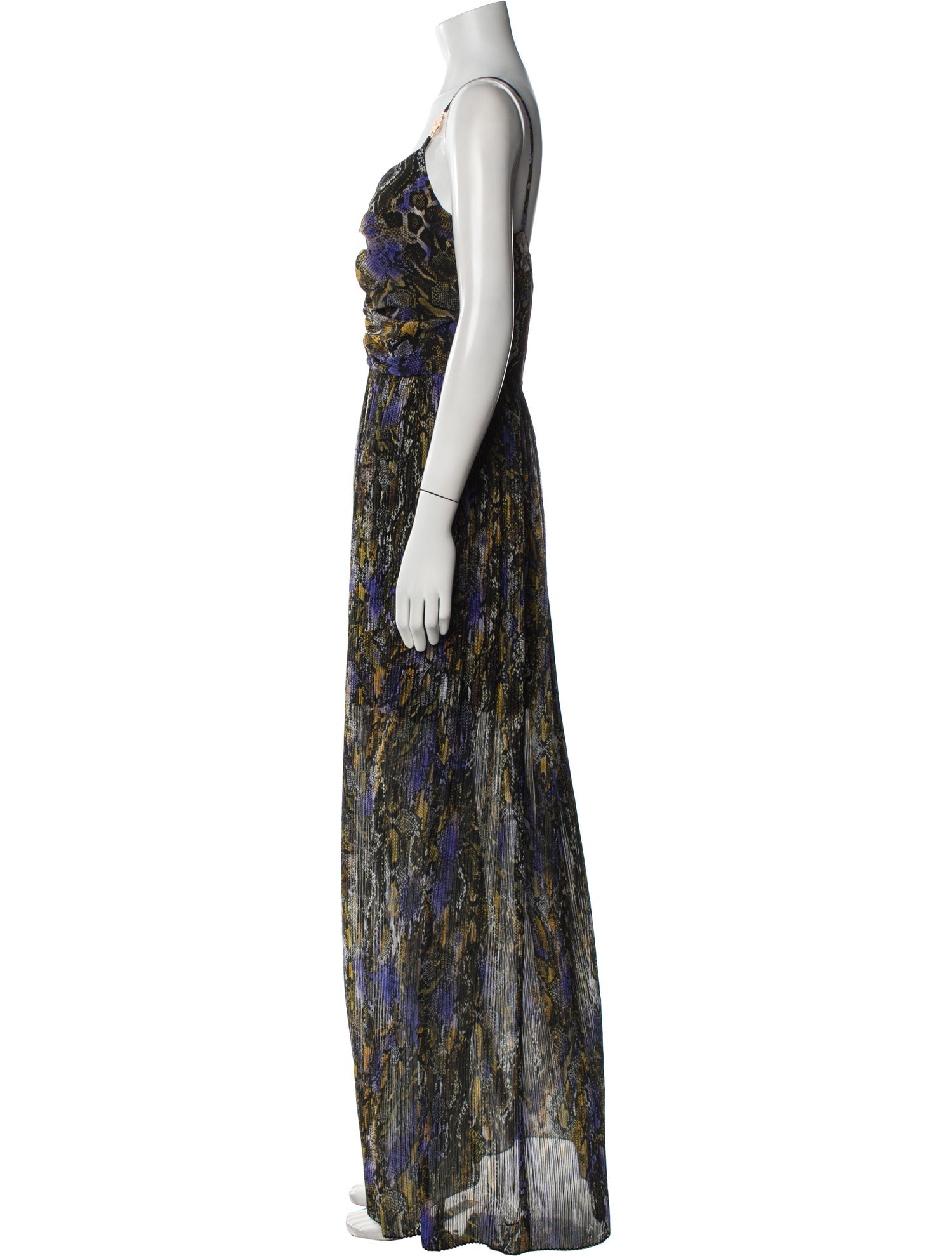 Just Cavalli Printed Long Dress w/ Tags