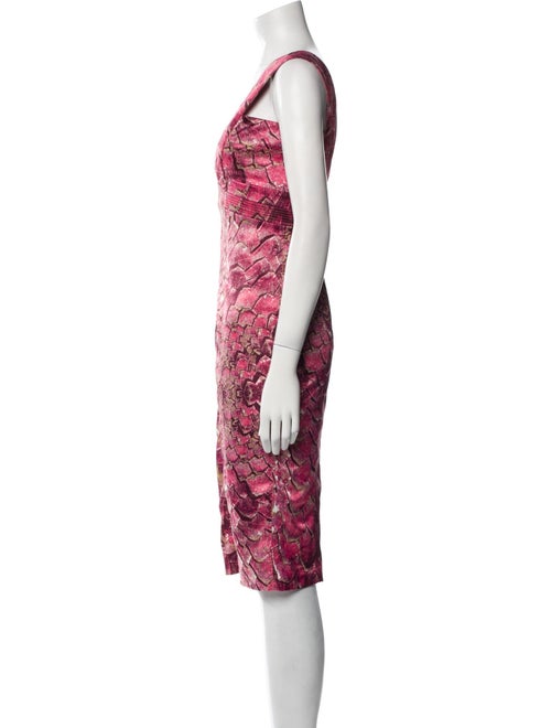 Just Cavalli Printed Midi Length Dress