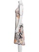 Just Cavalli Silk Midi Length Dress