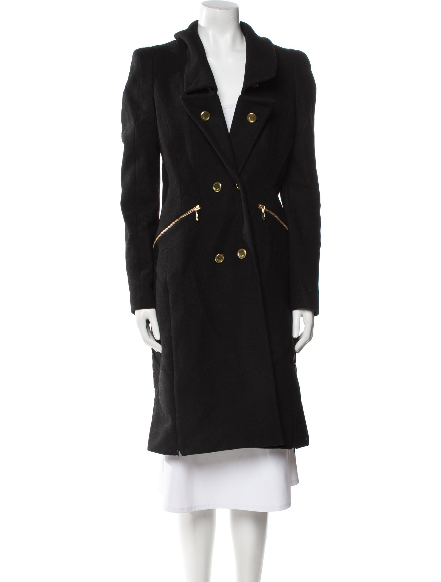 Just Cavalli Wool Peacoat