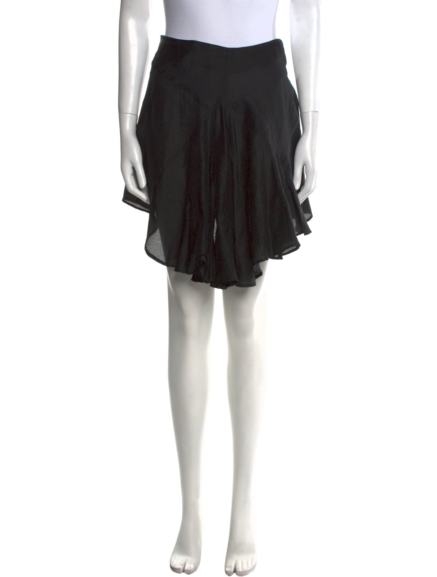 Just Cavalli Ruffle Embellishment Knee-Length Skirt