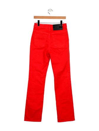 Just Cavalli High-Rise Straight Leg Jeans