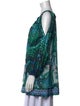 Just Cavalli Printed Scoop Neck Tunic