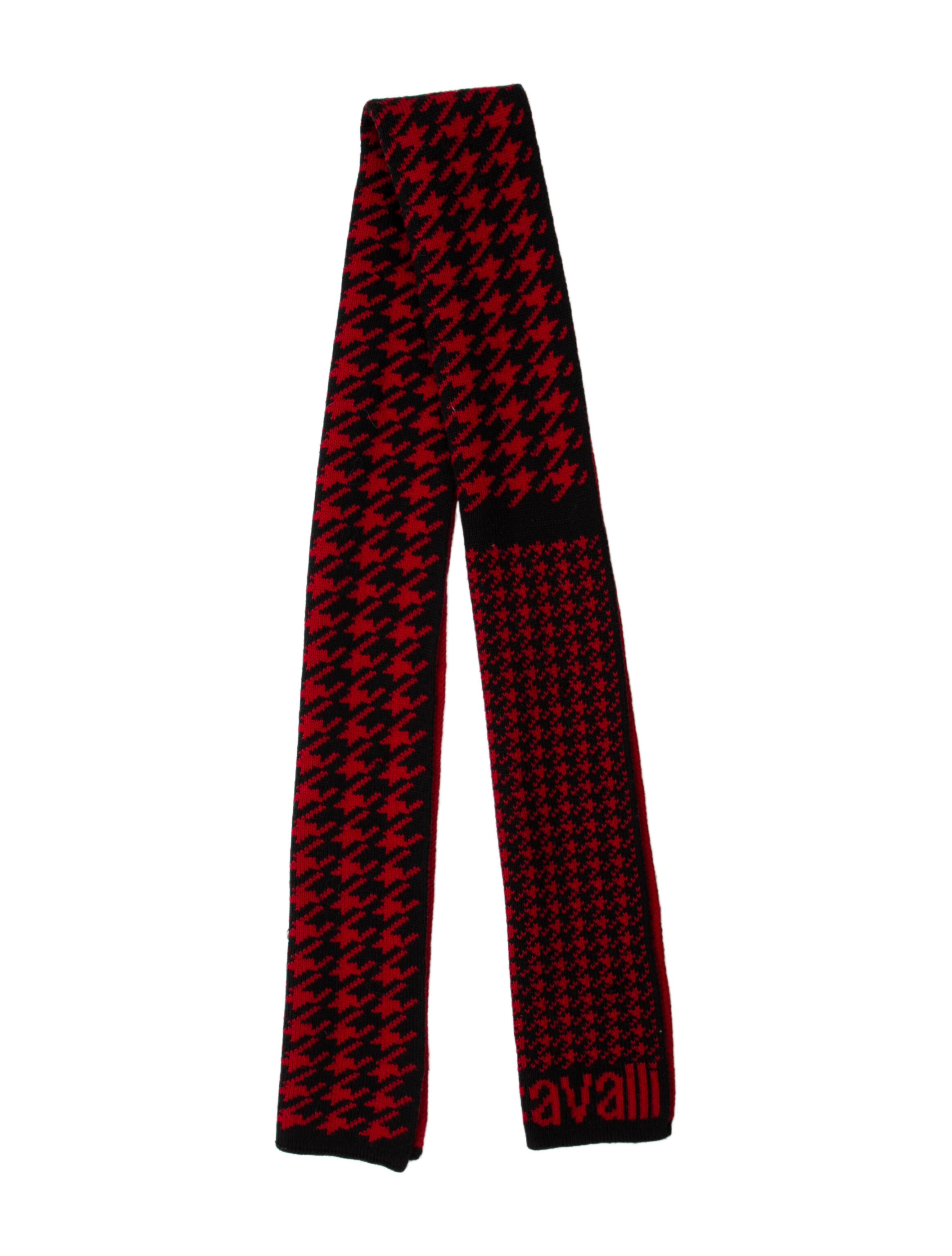Just Cavalli Wool Printed Scarf