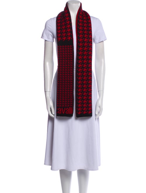 Just Cavalli Wool Printed Scarf