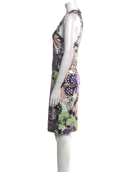Just Cavalli Printed Knee-Length Dress
