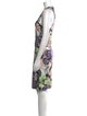 Just Cavalli Printed Knee-Length Dress