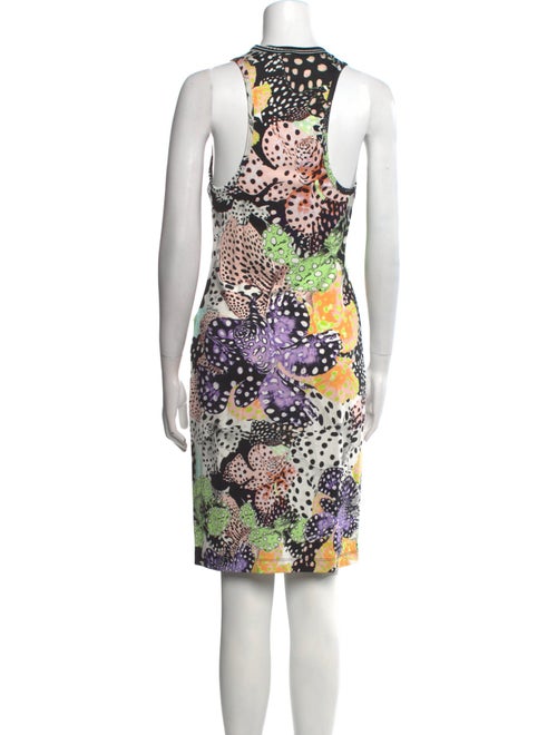 Just Cavalli Printed Knee-Length Dress