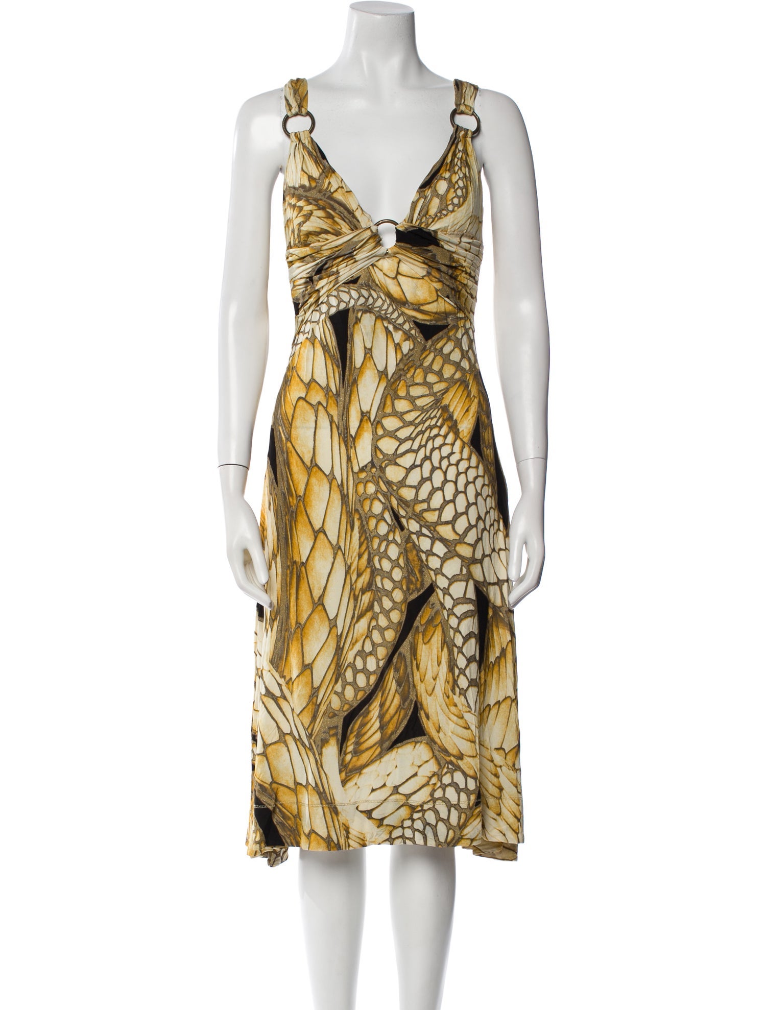 Just Cavalli Vintage Midi Length Dress
