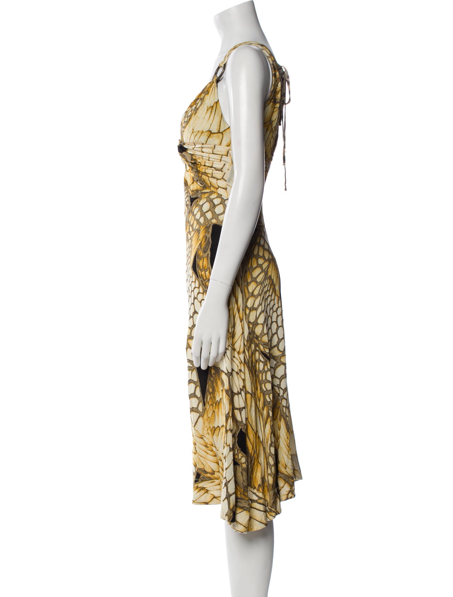 Just Cavalli Vintage Midi Length Dress