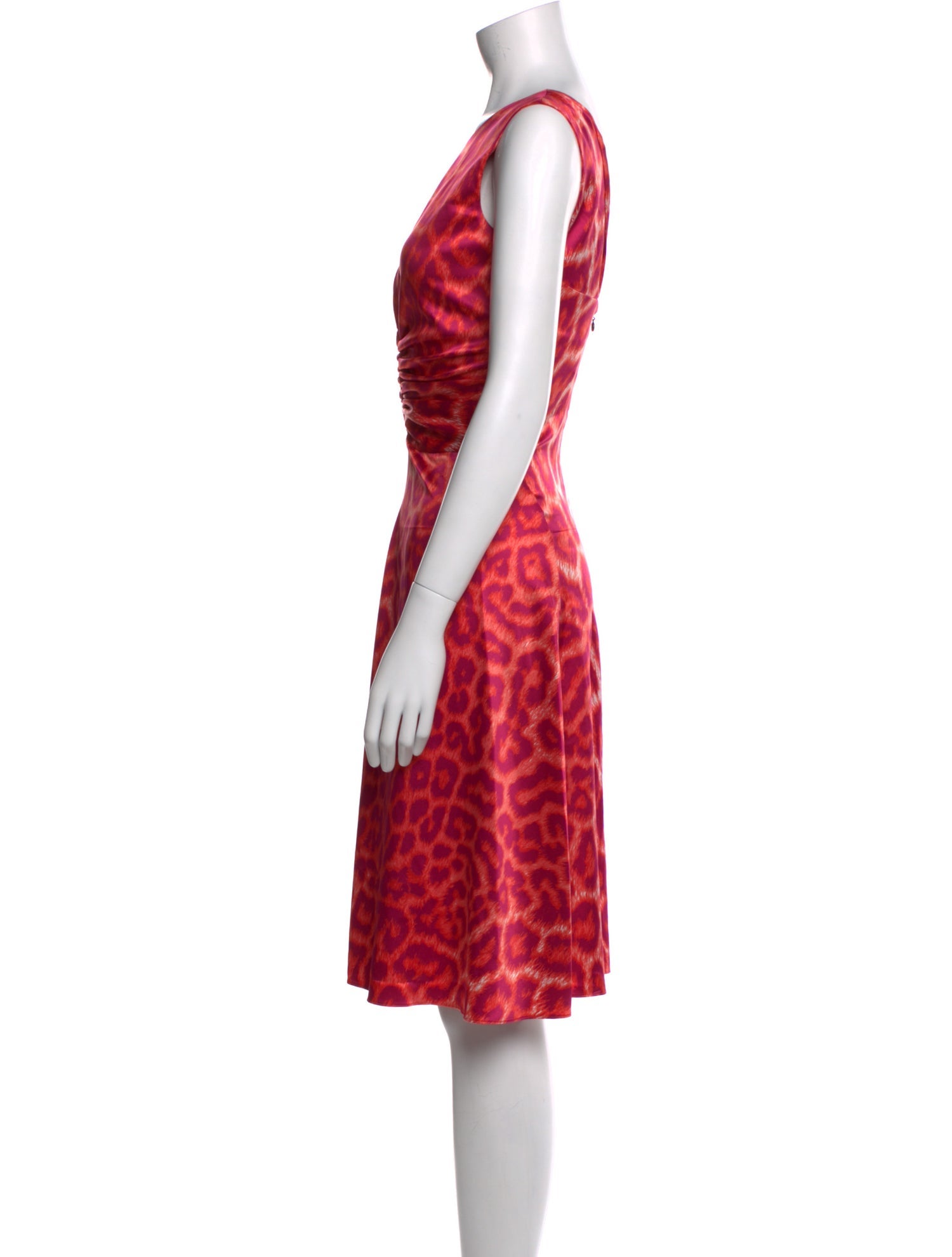 Just Cavalli Animal Print Knee-Length Dress