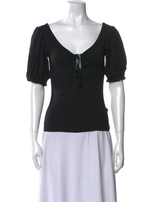 Just Cavalli V-Neck Short Sleeve T-Shirt